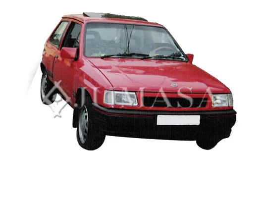 Grelha do radiador Opel Corsa 93, 94, 98, 99