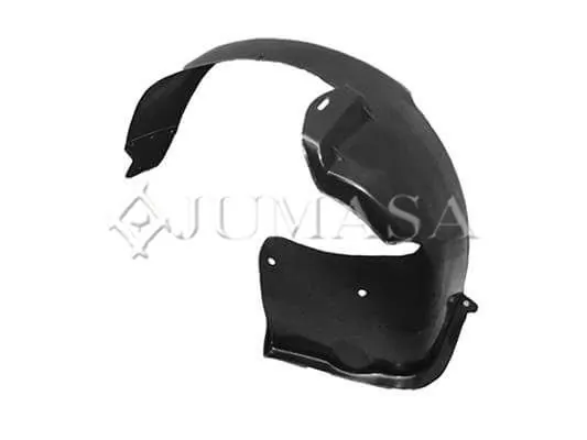 Guarda-barras direito do pára-lama dianteiro Citroen C8 EA, EB