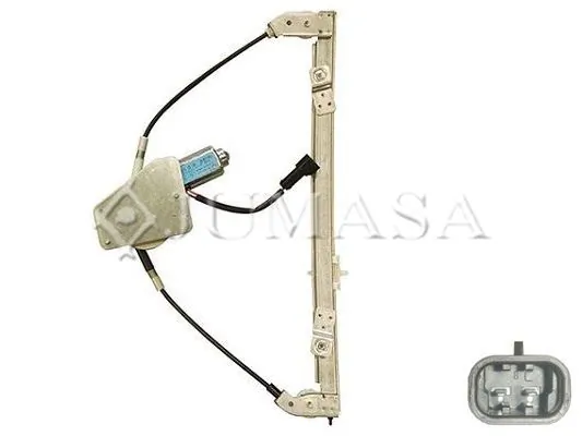 Mecanismo de acionamento de vidro da porta dianteira direita Renault Clio LB0, LB1, LB2