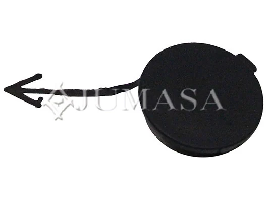 Tampão dianteira do pára-choque do gancho de reboque Volkswagen Polo 5 6R1, 6C1