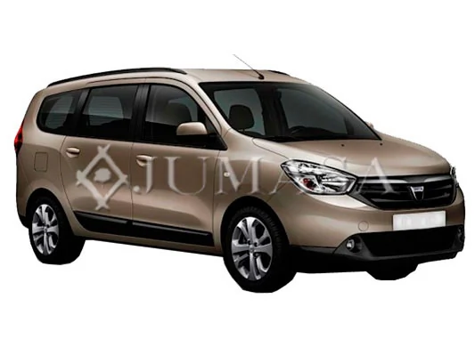 Guarda-barras direito do pára-lama dianteiro Dacia Lodgy JS