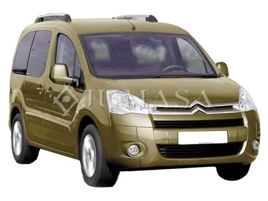 Placa sobreposta (tampa) do espelho de retrovisão esquerdo Citroen Berlingo B9