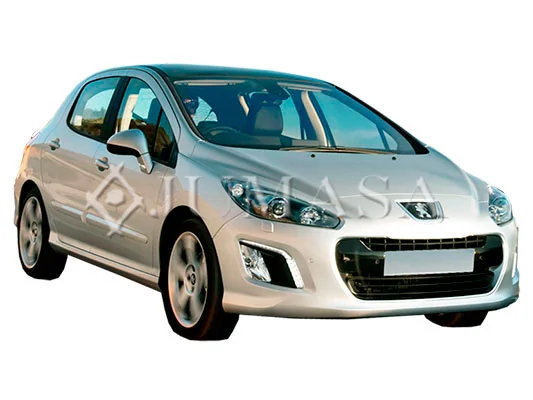 Mecanismo de acionamento de vidro da porta dianteira esquerda Peugeot 308 I 4A, 4C