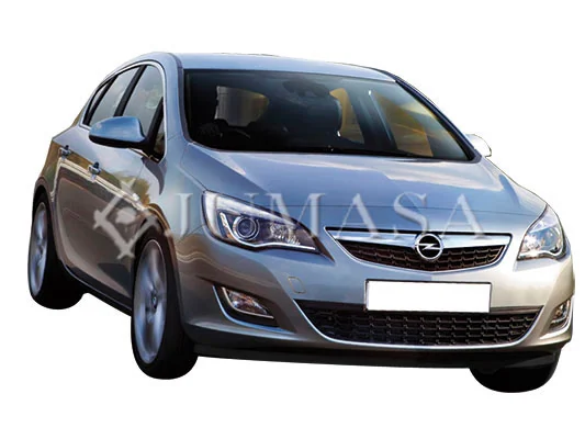 Grelha do radiador Opel Astra