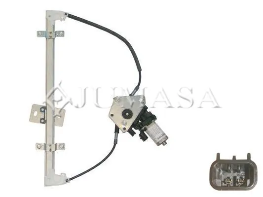 Mecanismo de acionamento de vidro da porta dianteira esquerda Ford Escort 5 GAL