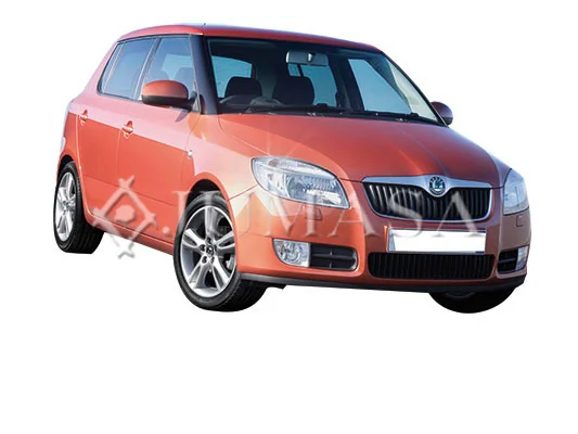 Pára-lama dianteiro esquerdo Skoda Fabia II 5J2, 542, 572, 582