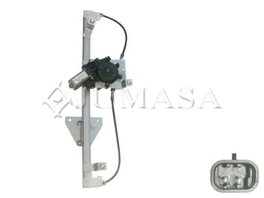 Mecanismo de acionamento de vidro da porta dianteira esquerda Dacia Lodgy JS