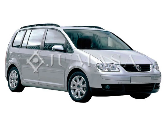 Grelha do radiador Volkswagen Caddy 3 2KB, 2KJ, 2CB, 2CJ