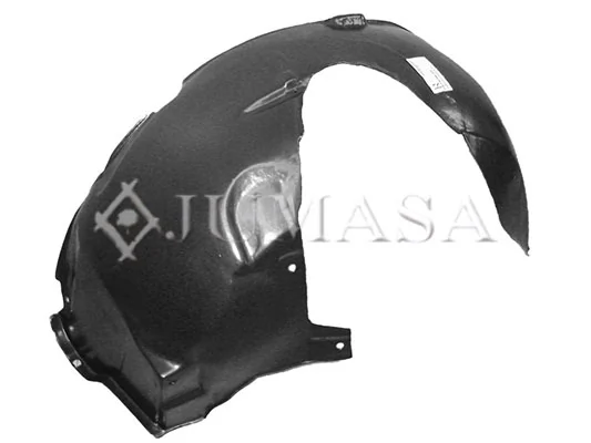 Guarda-barras direito do pára-lama dianteiro Ford Fiesta JAS, JBS