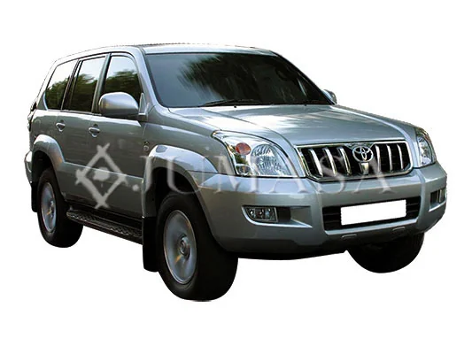 Lanterna de nevoeiro traseira esquerda Toyota Land Cruiser J12