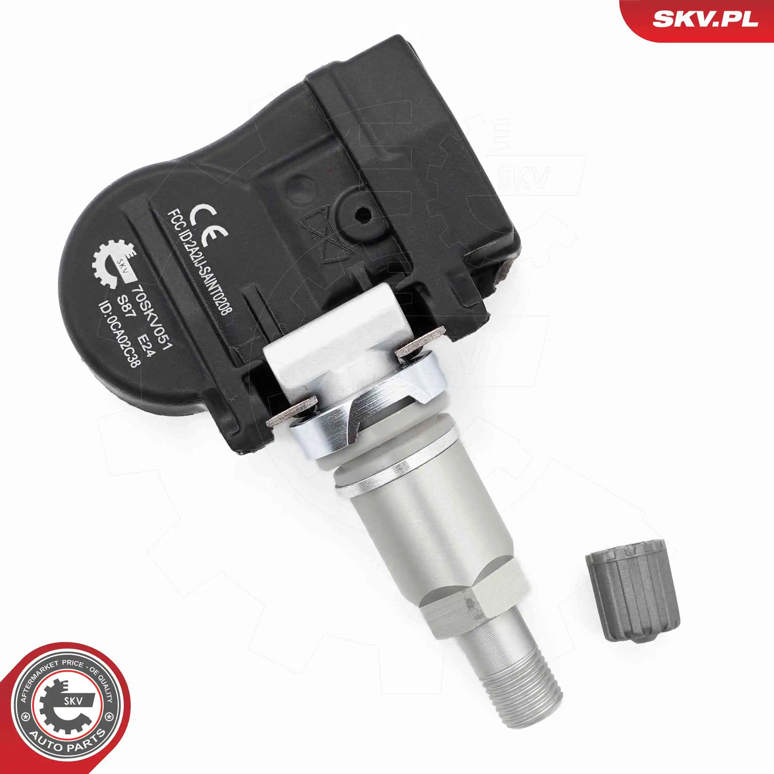 Sensor de pressão de ar nos pneus Opel Astra A04