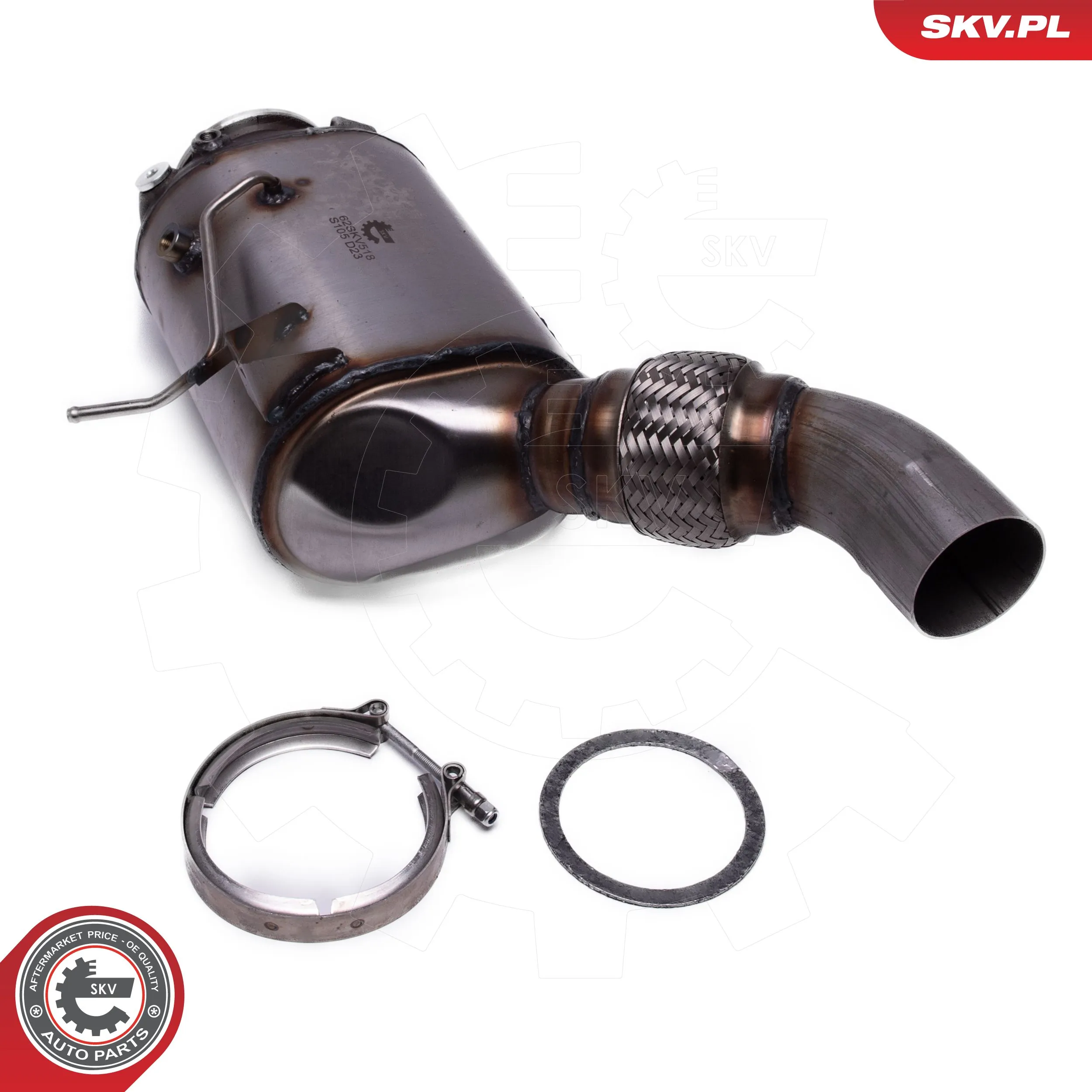 Filtro de partículas do sistema dos gases de escape BMW X5 E70