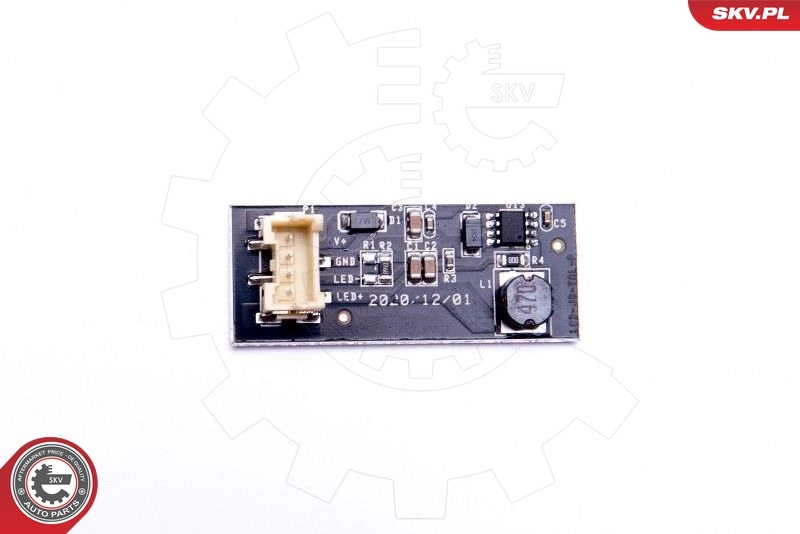 Плата заднего фонаря контактная B0038092 Market (OEM)