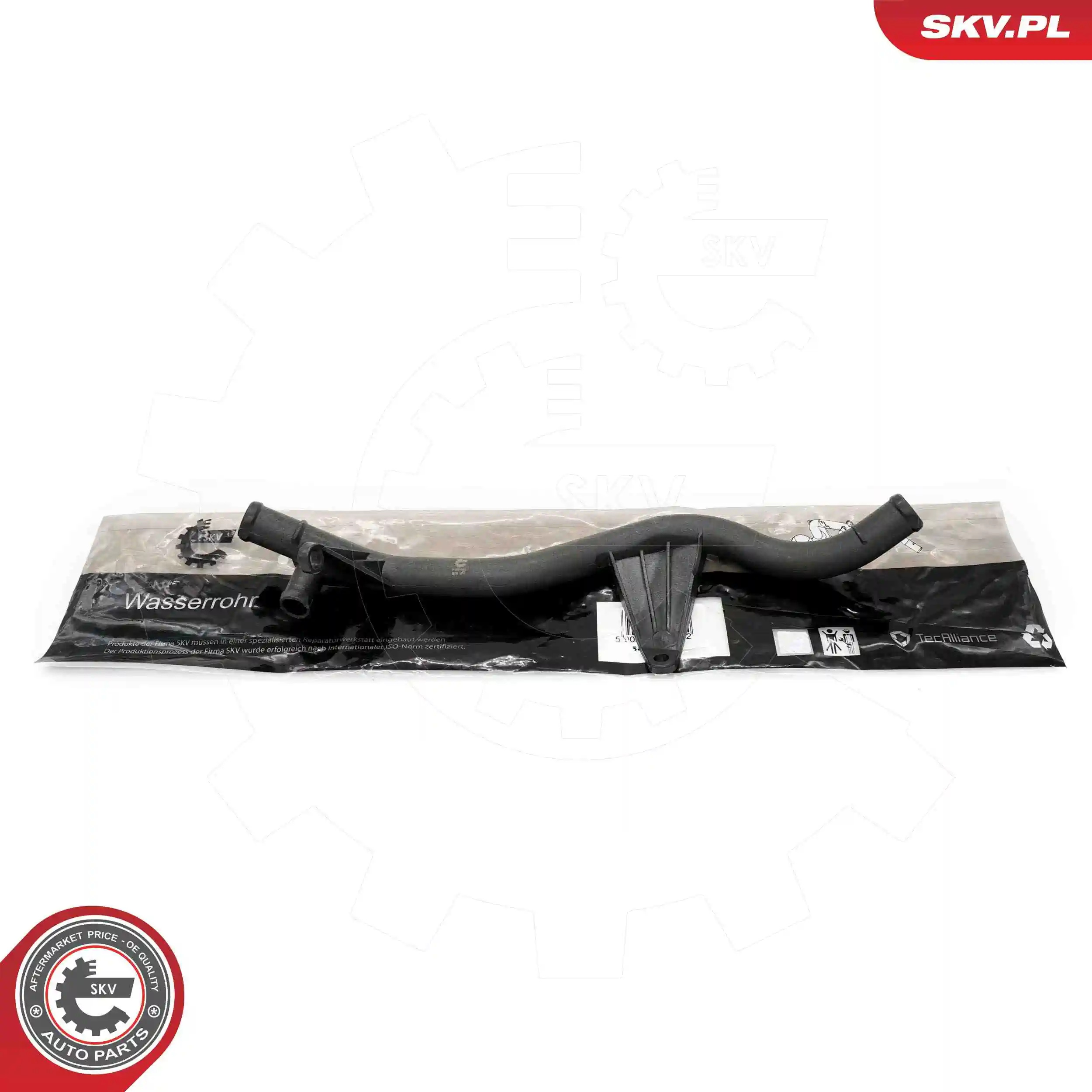 Mangueira (cano derivado) do sistema de esfriamento Skoda Octavia 5E5, 5E6