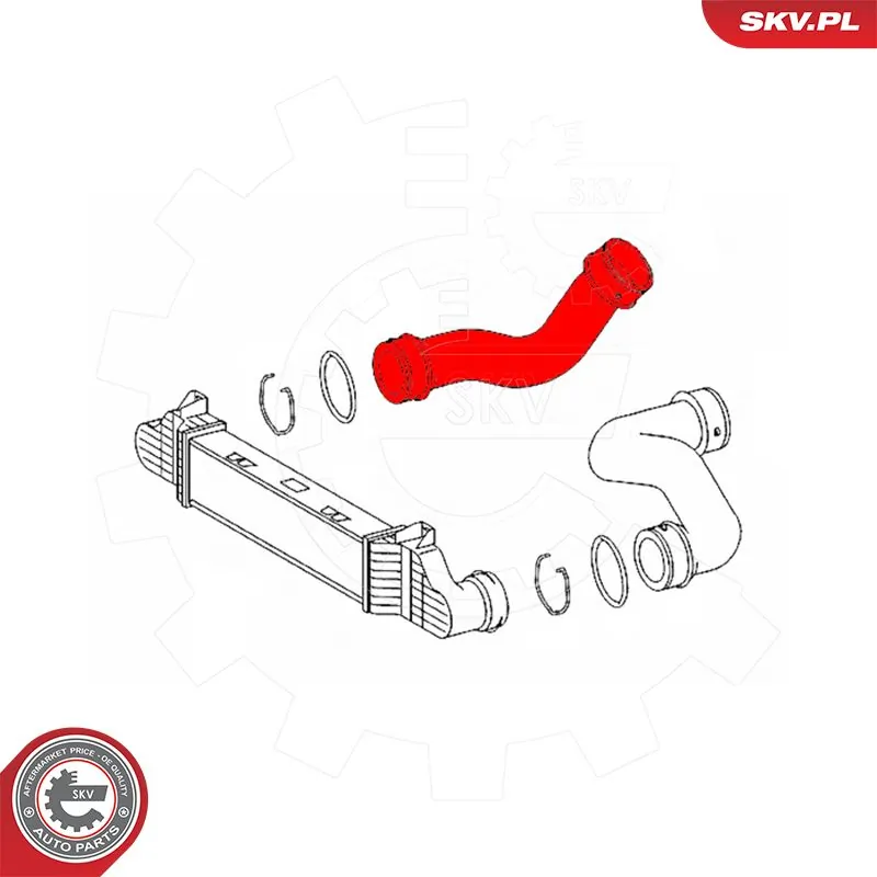 Купить 54SKV063 SKV Патрубок интеркулера