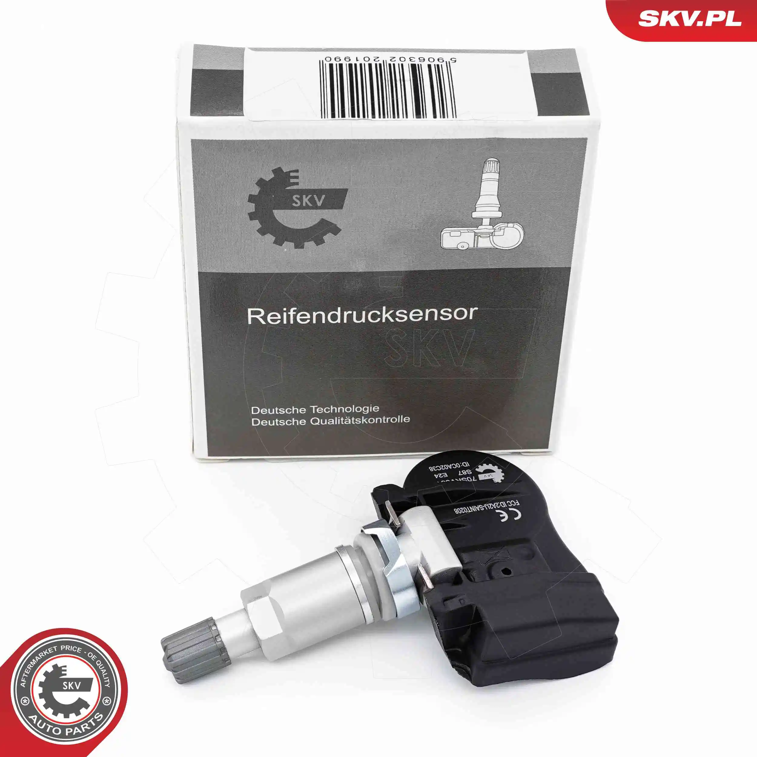 Sensor de pressão de ar nos pneus Opel Astra A04