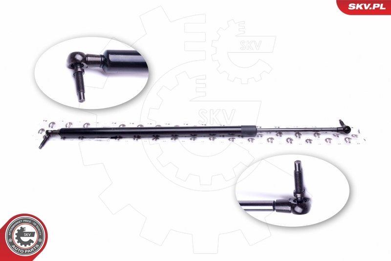 Amortecedor de tampa de porta-malas (de 3ª/5ª porta traseira) Chrysler Voyager 3 RG, RS