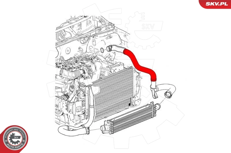 Купить 95470875 Opel Патрубок интеркулера
