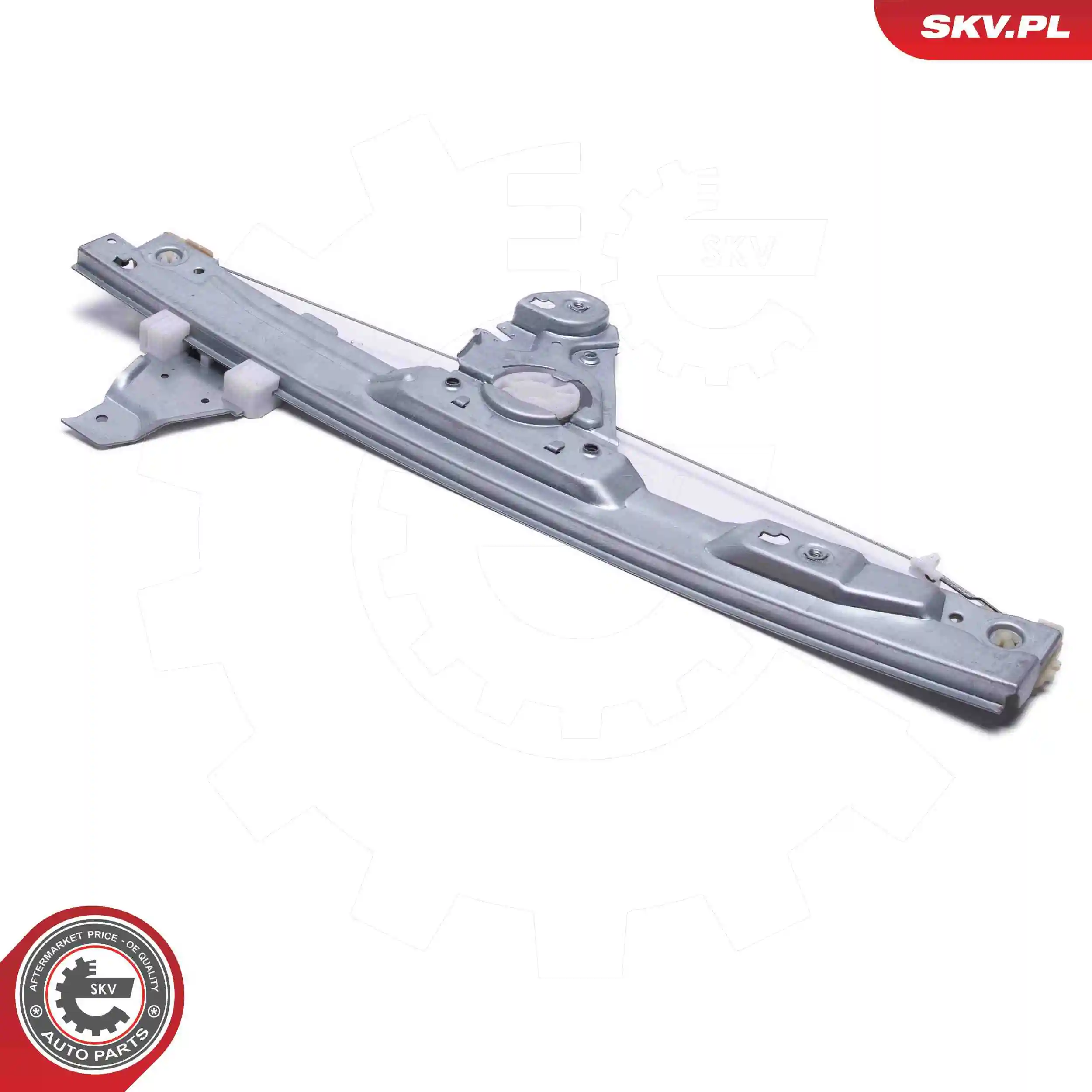 Mecanismo de acionamento de vidro da porta dianteira esquerda Peugeot 308 1 4A, 4C