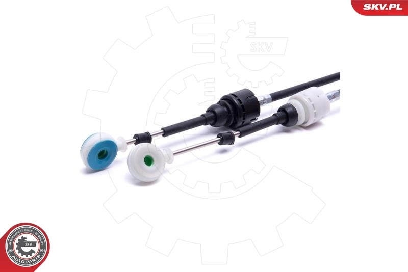 Cabo de mudança duplo Opel Astra