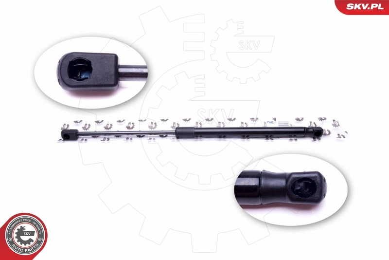 Amortecedor de tampa de porta-malas (de 3ª/5ª porta traseira) Skoda Fabia 1 6Y5