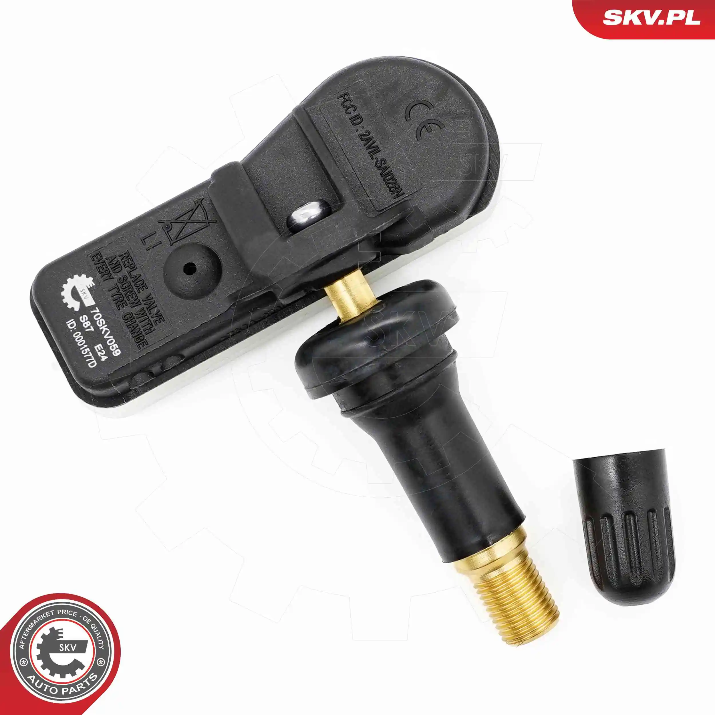 Sensor de pressão de ar nos pneus KIA Sportage 2 JE