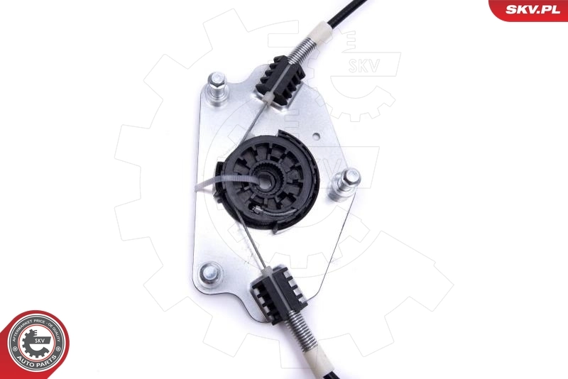 Mecanismo de acionamento de vidro da porta dianteira esquerda Peugeot 407 6D