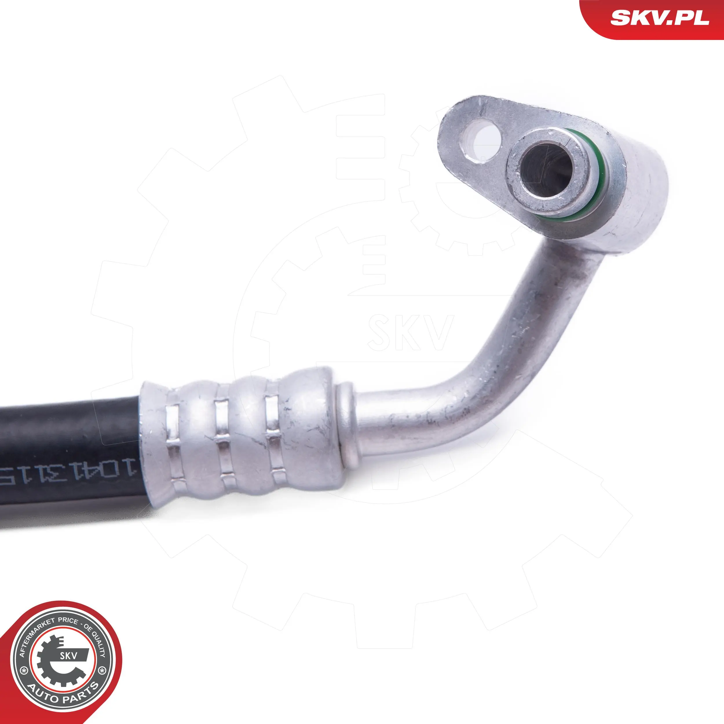 93862467 Peugeot/Citroen Трубка кондиционера от компрессора к радиатору