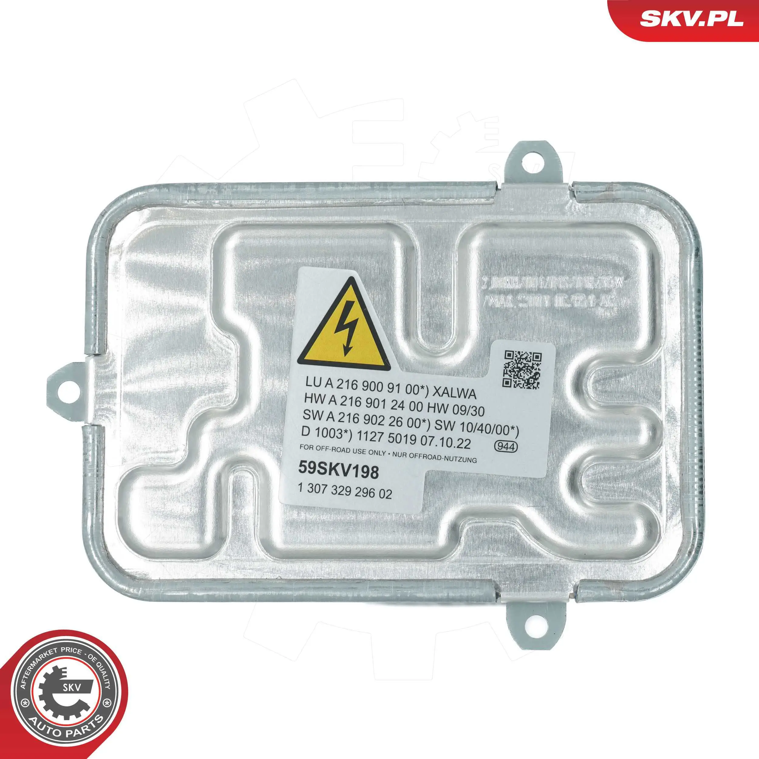 Ксенон, блок управления SKV 59SKV198 цена, от 7948.37 UAH