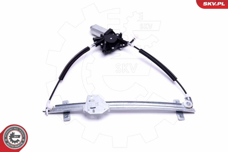 Механизм стеклоподъемника передней левой двери на Volkswagen Golf II 19E, 1G1