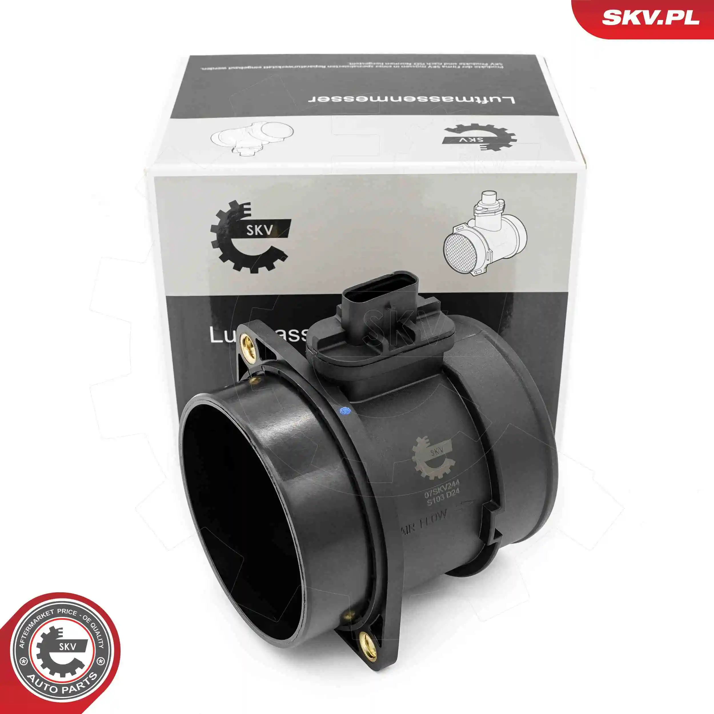 Sensor de fluxo (consumo) de ar, medidor de consumo M.A.F. - (Mass Airflow) Hyundai Santa Fe 3 DM