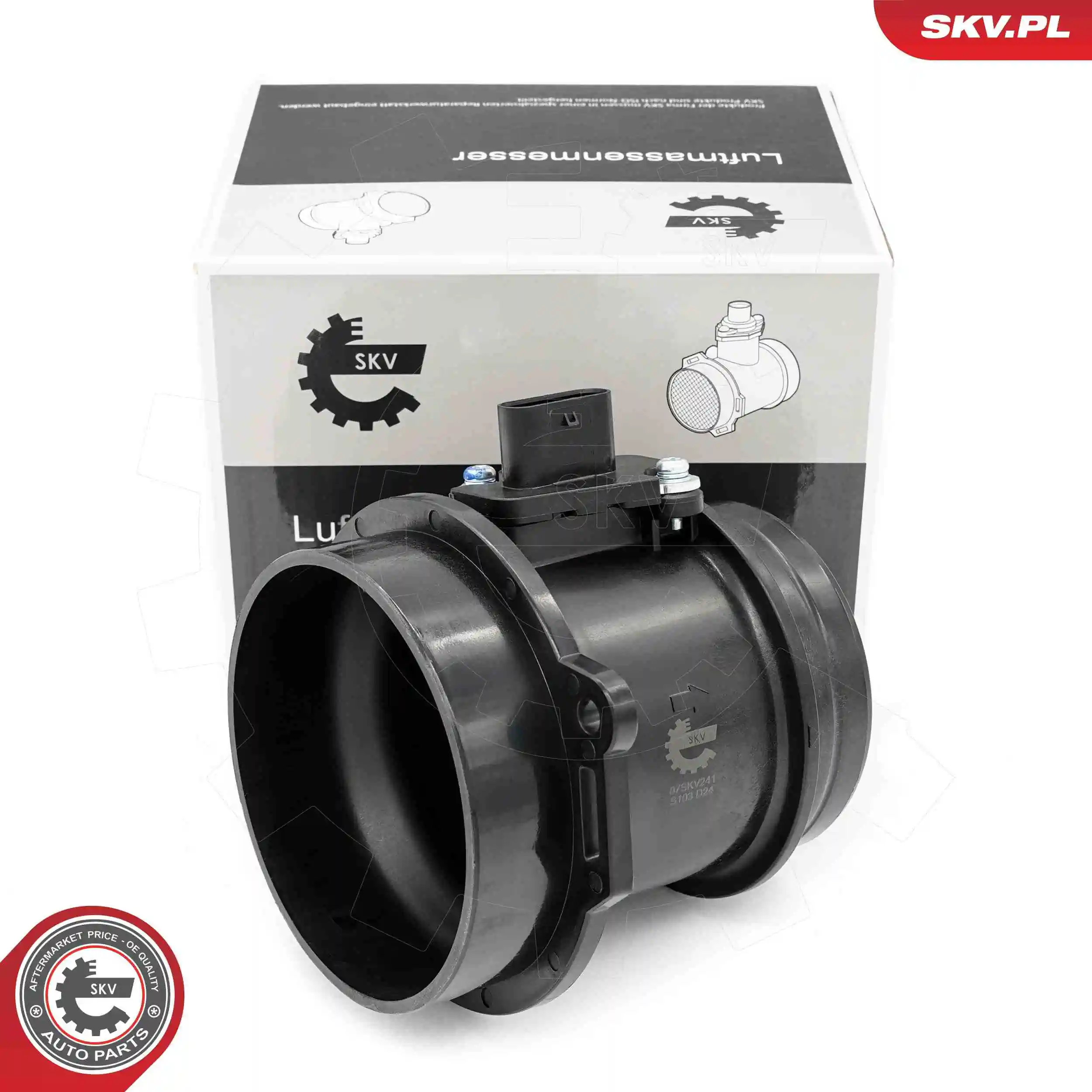 Sensor de fluxo (consumo) de ar, medidor de consumo M.A.F. - (Mass Airflow) Volkswagen Touareg 2 7P5, 7P6