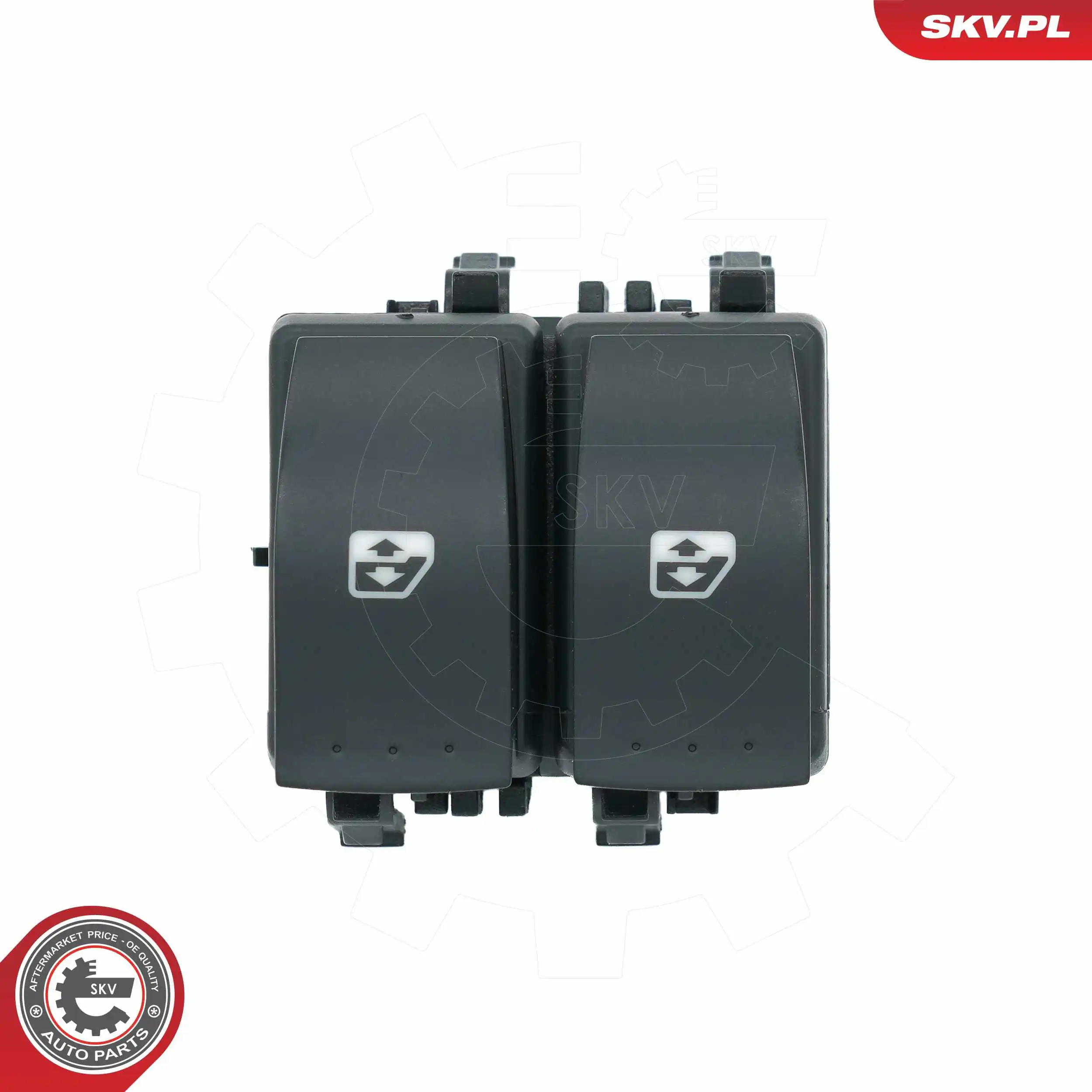 Unidade de botões dianteira esquerda de controlo de elevador de vidro Renault Trafic 2 JL