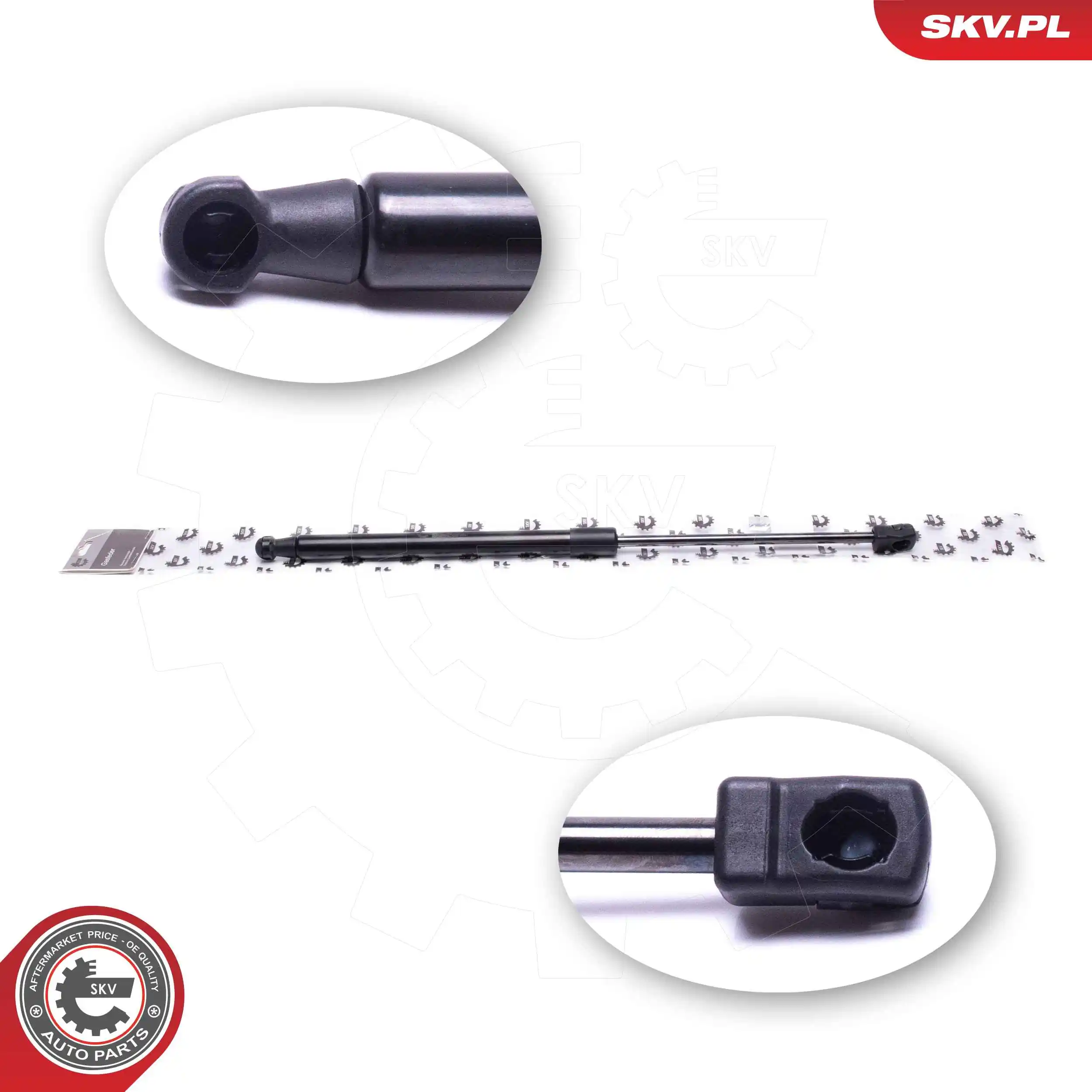 Amortecedor de tampa de porta-malas (de 3ª/5ª porta traseira) Smart FORTWO 451