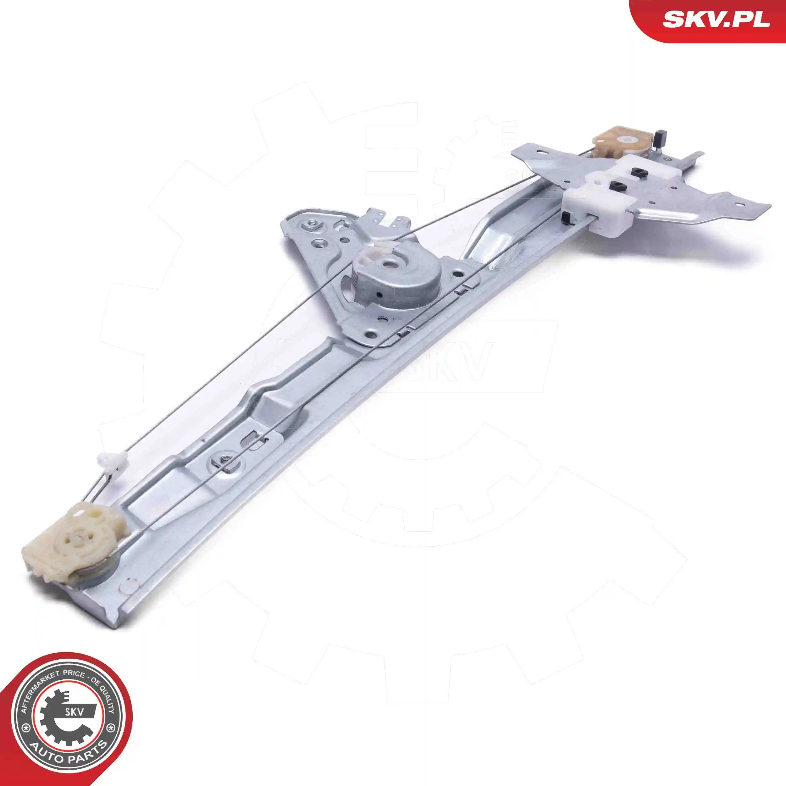 Mecanismo de acionamento de vidro da porta dianteira esquerda Peugeot 308 1 4A, 4C