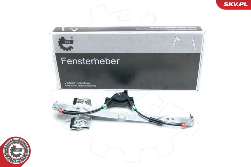 Mecanismo de acionamento de vidro da porta dianteira direita Ford Fiesta CB1