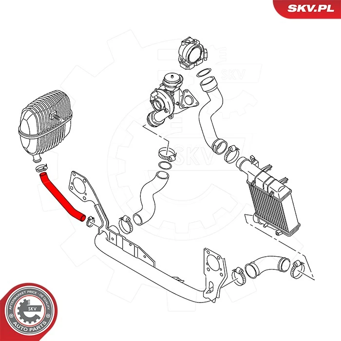 Гофра воздушного фильтра Audi A4 B7 седан (8EC) (2004 - 2008) цена, от 6.47 USD