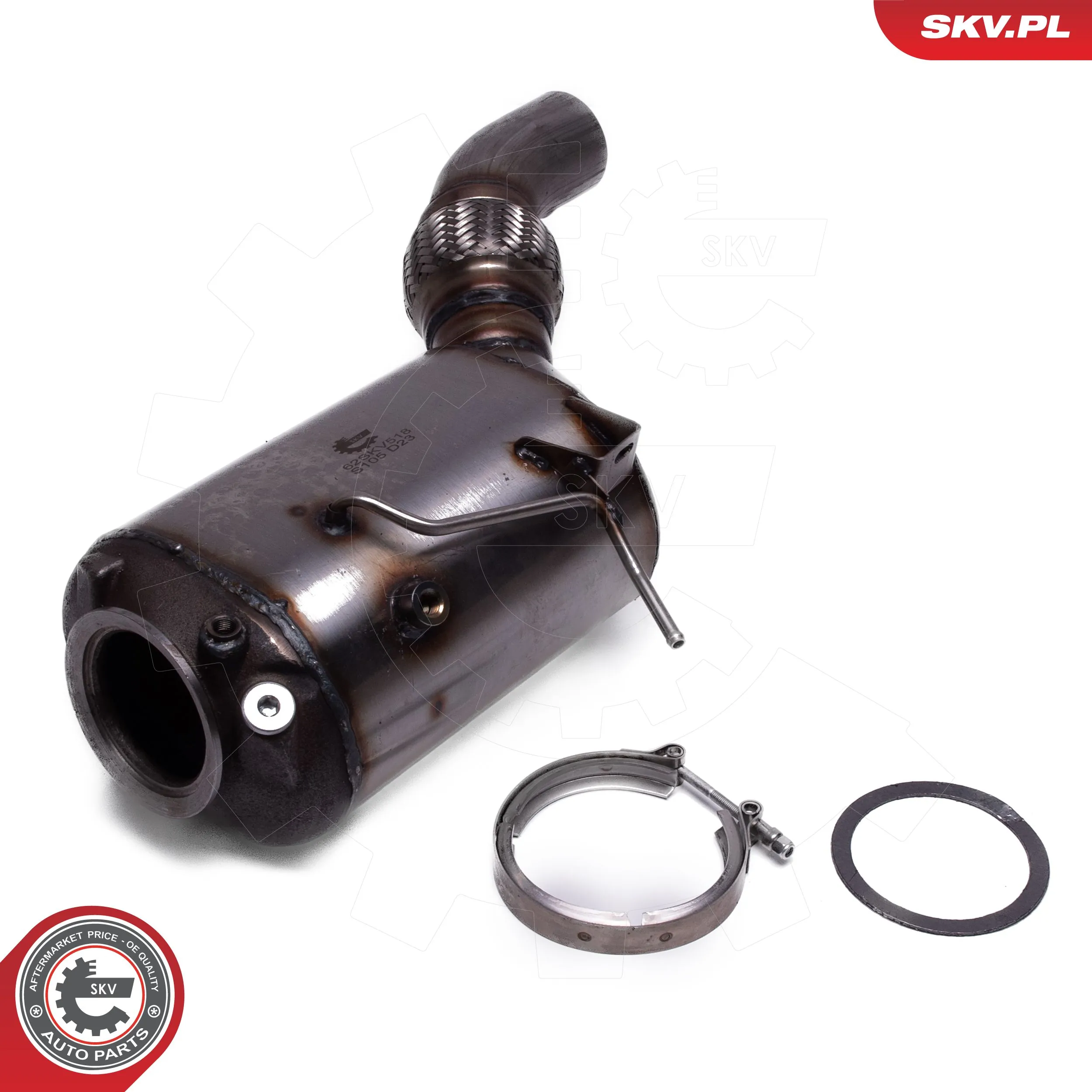 Filtro de partículas do sistema dos gases de escape BMW X5 E70