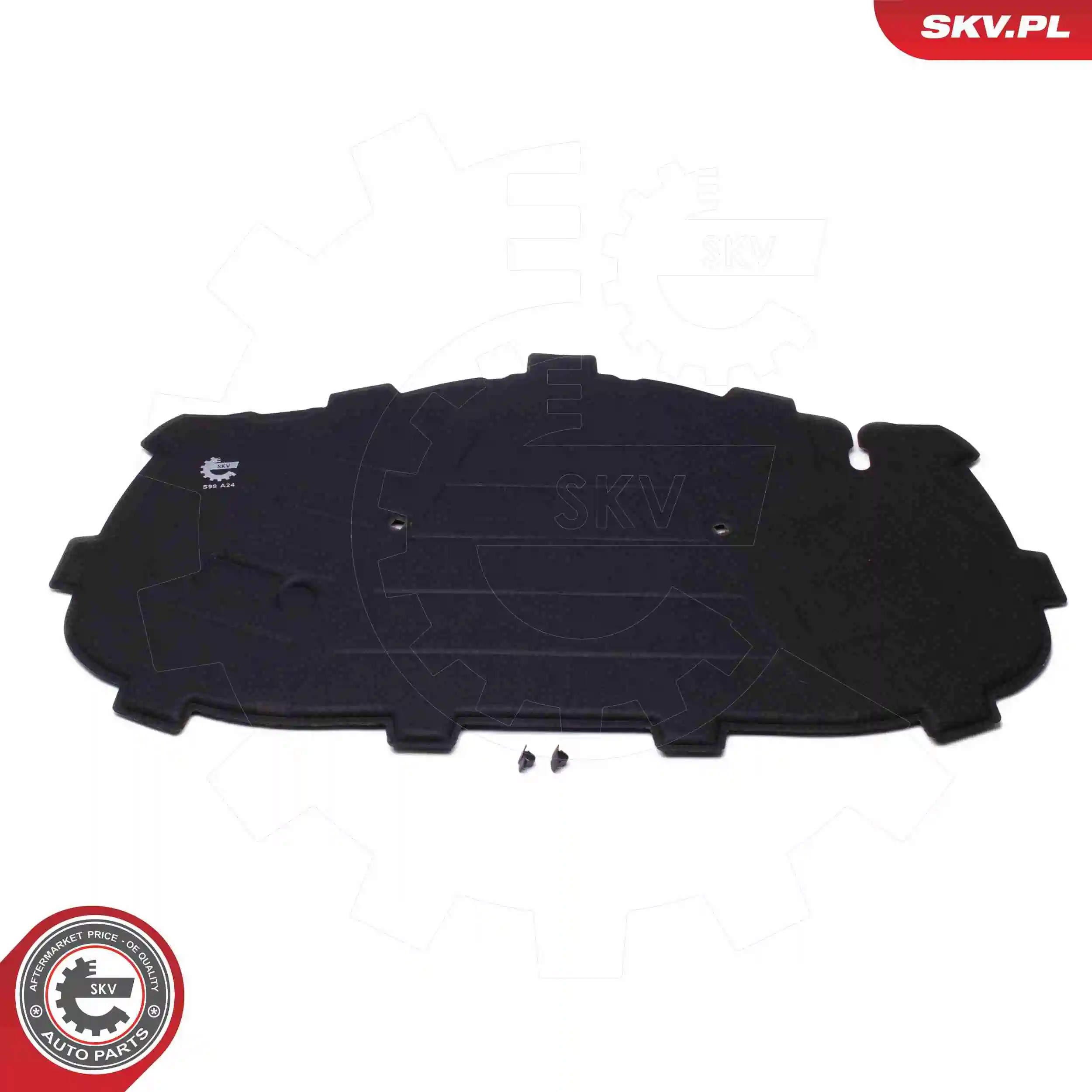  Шумоизоляция капота Audi A3 