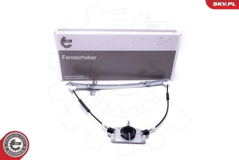 Mecanismo de acionamento de vidro da porta dianteira esquerda Peugeot 407 6D