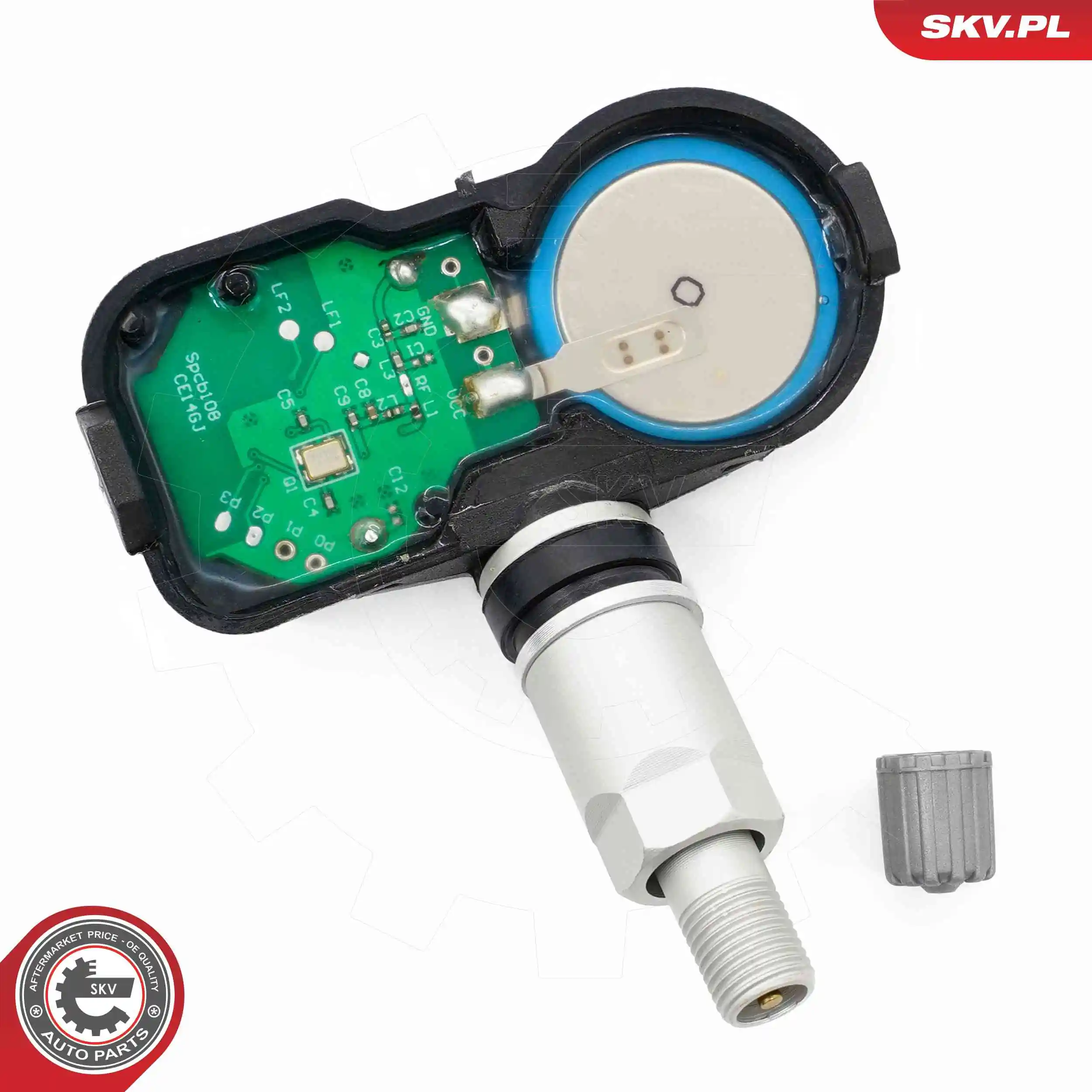 Sensor de pressão de ar nos pneus Opel Corsa F08, F68