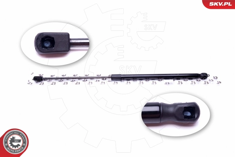 Amortecedor de tampa de porta-malas (de 3ª/5ª porta traseira) Ford Fiesta GFJ