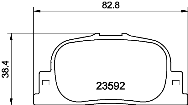 GDB3278S TRW Колодки тормозные дисковые комплект