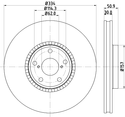 Тормоз дисковый передний Centric Parts 12744138L цена, от 69.68 USD