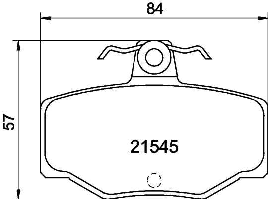 Задние тормозные колодки MP3206 Mintye