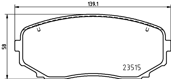 Купить RM1288 Goodrem Колодки тормозные