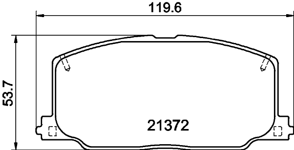 Тормозные колодки Lamda CJ1237LD