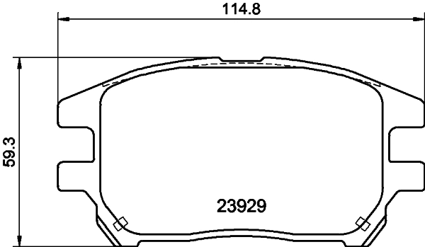 Тормозные колодки Kashiyama C12119