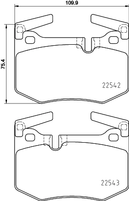 Колодки Lexus RX 300/330/350/400H внедорожник (U3) (2003 - 2008) цена, от 34.17 USD