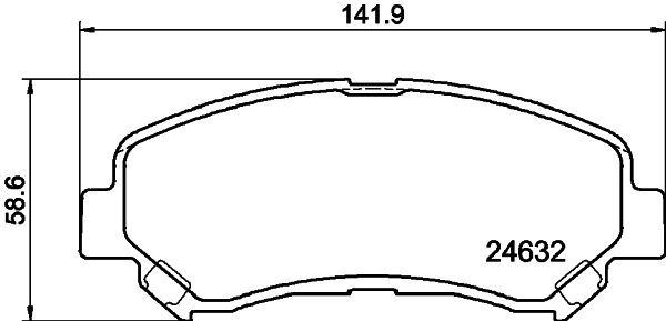 Купить AND1276 MAK Колодки тормозные